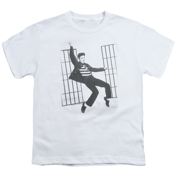 Elvis Presley Jailhouse Rock - Youth T-Shirt (Ages 8-12) Youth T-Shirt (Ages 8-12) Elvis Presley