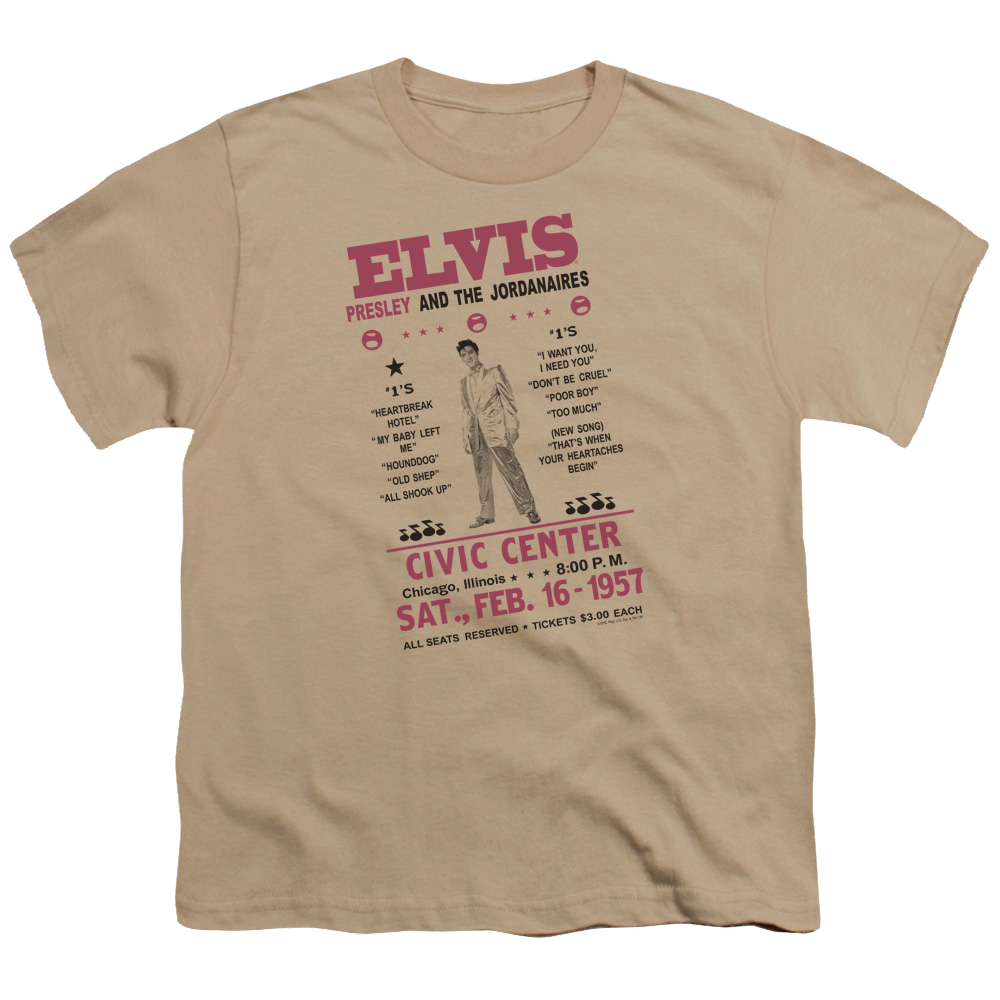 Elvis Presley Jordanaires - Youth T-Shirt (Ages 8-12) Youth T-Shirt (Ages 8-12) Elvis Presley