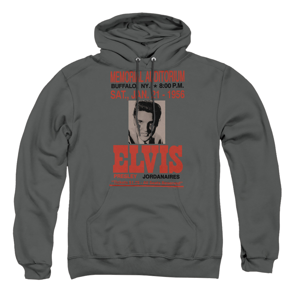 Elvis Presley Buffalo 1956 - Pullover Hoodie Pullover Hoodie Elvis Presley