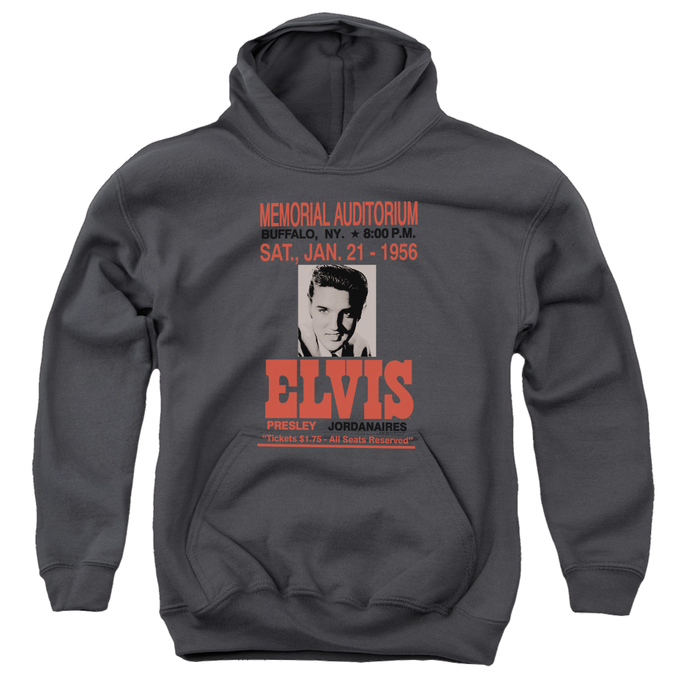 Elvis Presley Buffalo 1956 - Youth Hoodie (Ages 8-12) Youth Hoodie (Ages 8-12) Elvis Presley