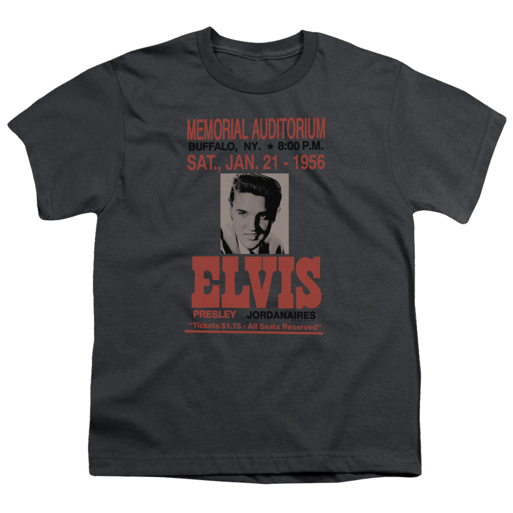 Elvis Presley Buffalo 1956 - Youth T-Shirt (Ages 8-12) Youth T-Shirt (Ages 8-12) Elvis Presley