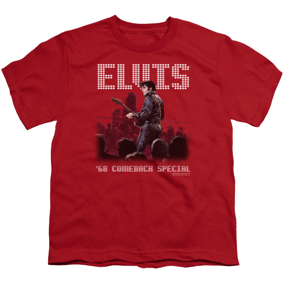 Elvis Presley Return Of The King - Youth T-Shirt (Ages 8-12) Youth T-Shirt (Ages 8-12) Elvis Presley