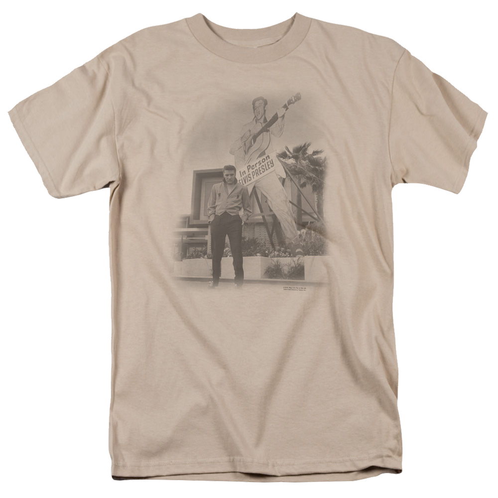 Elvis Presley Larger Than Life - Men's Regular Fit T-Shirt Men's Regular Fit T-Shirt Elvis Presley