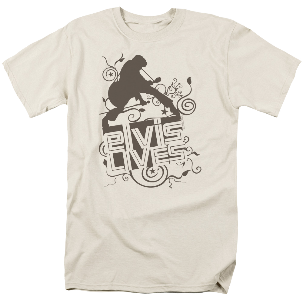 Elvis Presley Elvis Lives - Men's Regular Fit T-Shirt Men's Regular Fit T-Shirt Elvis Presley