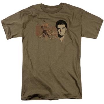 Elvis Presley At The Gates - Men's Regular Fit T-Shirt Men's Regular Fit T-Shirt Elvis Presley