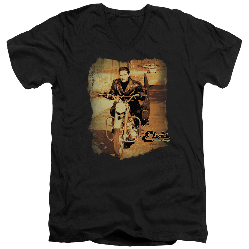 Elvis Presley Hit The Road - Men's V-Neck T-Shirt Men's V-Neck T-Shirt Elvis Presley