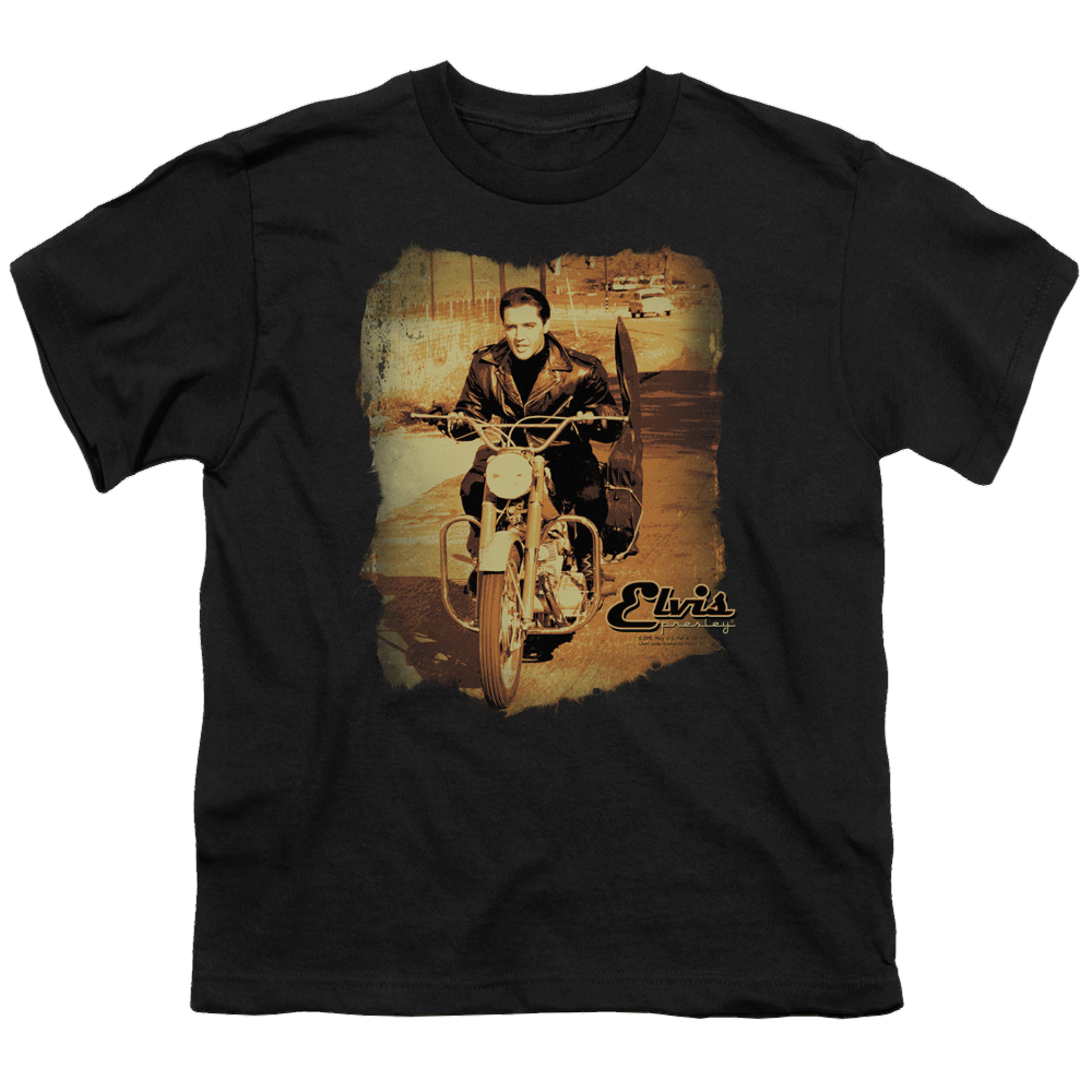 Elvis Presley Hit The Road - Youth T-Shirt (Ages 8-12) Youth T-Shirt (Ages 8-12) Elvis Presley