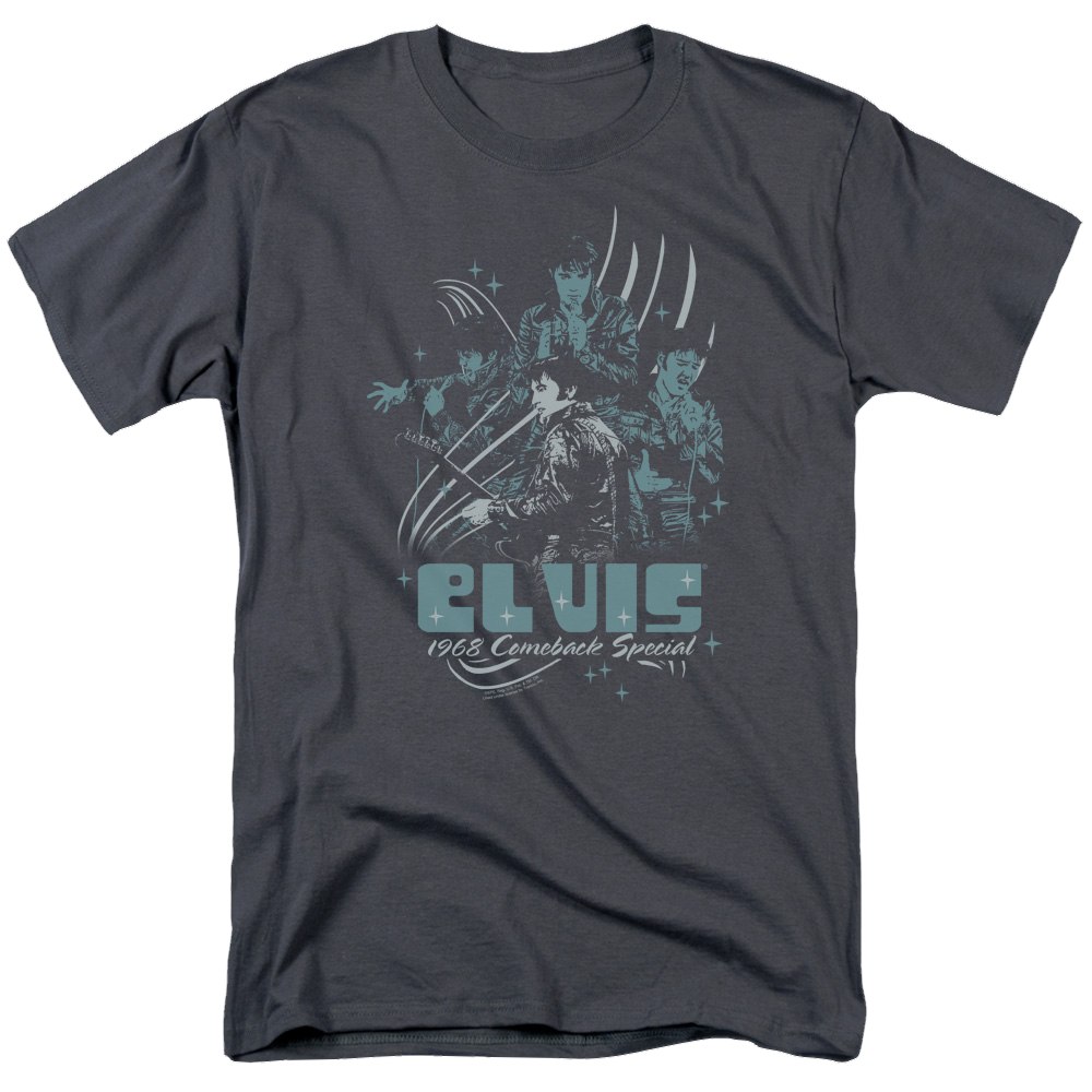 Elvis Presley 68 Leather - Men's Regular Fit T-Shirt Men's Regular Fit T-Shirt Elvis Presley