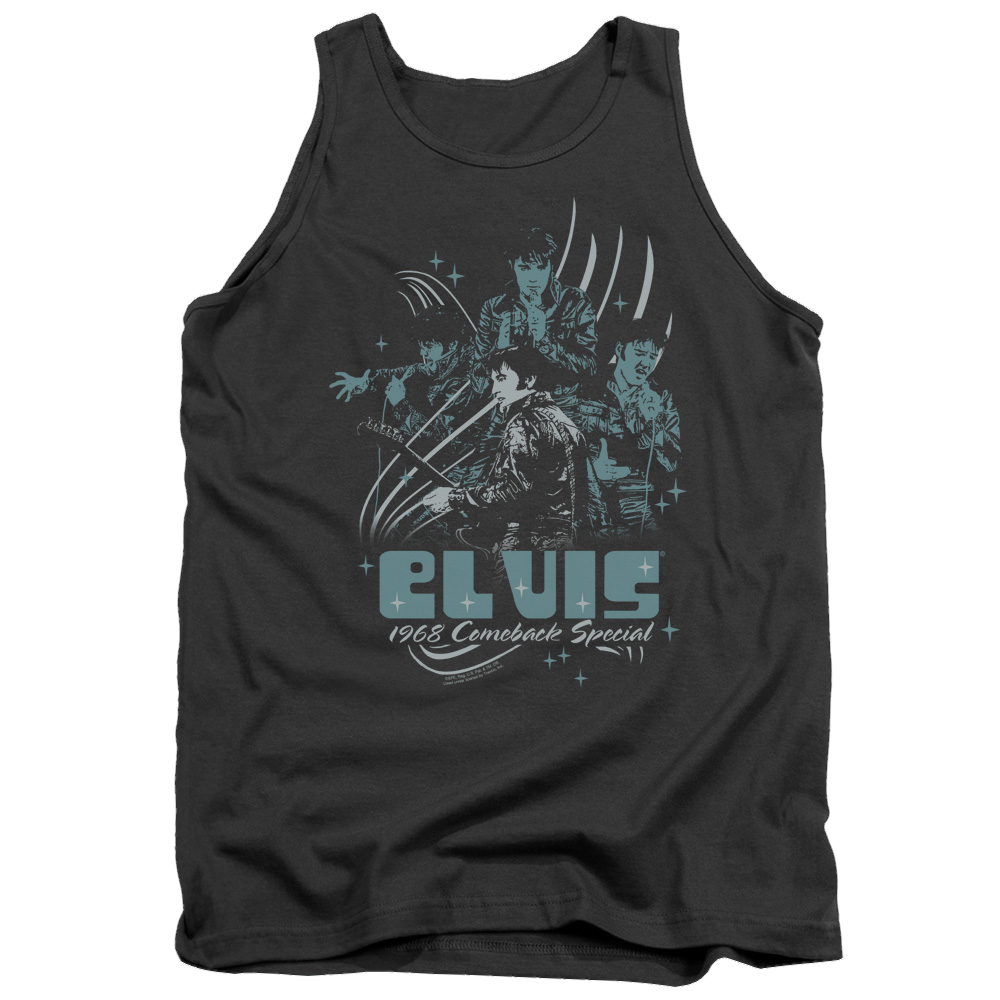 Elvis Presley 68 Leather Men's Tank Men's Tank Elvis Presley