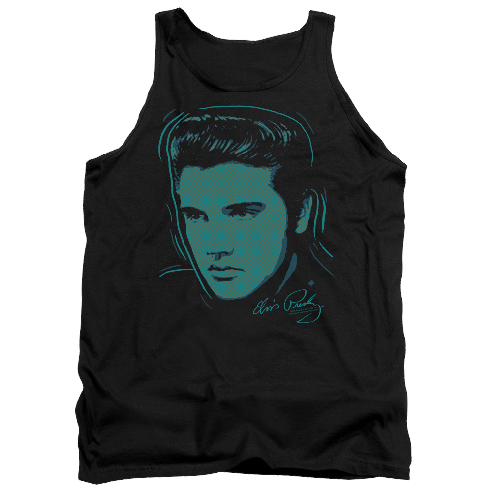 Elvis Presley Young Dots Men's Tank Men's Tank Elvis Presley