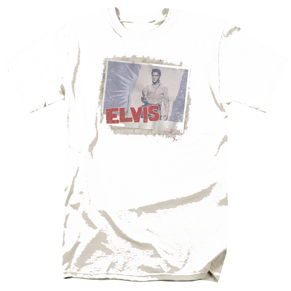 Elvis Presley Tough Guy Poster - Men's Regular Fit T-Shirt Men's Regular Fit T-Shirt Elvis Presley