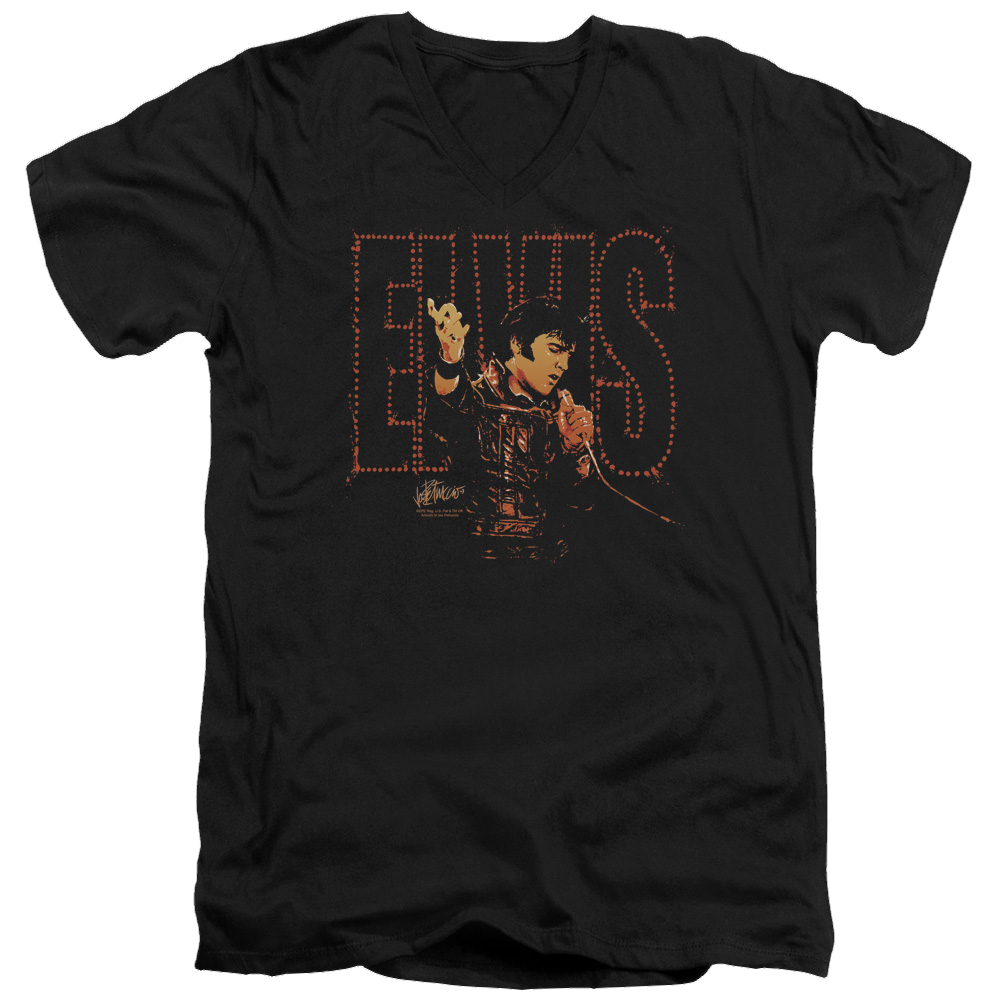 Elvis Presley Take My Hand - Men's V-Neck T-Shirt Men's V-Neck T-Shirt Elvis Presley