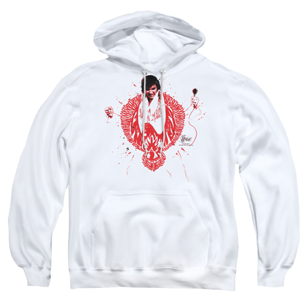 Elvis Presley Red Pheonix - Pullover Hoodie Pullover Hoodie Elvis Presley