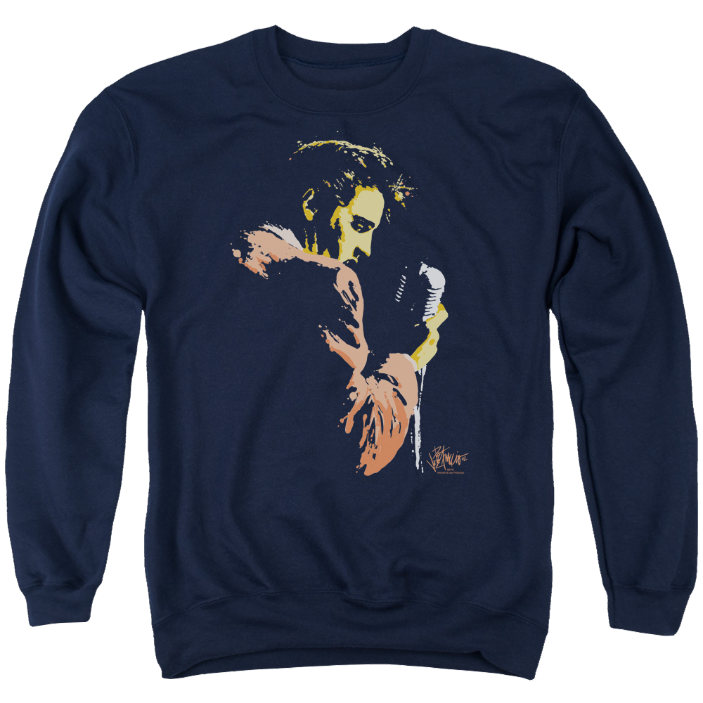 Elvis Presley Early Elvis - Men's Crewneck Sweatshirt Men's Crewneck Sweatshirt Elvis Presley