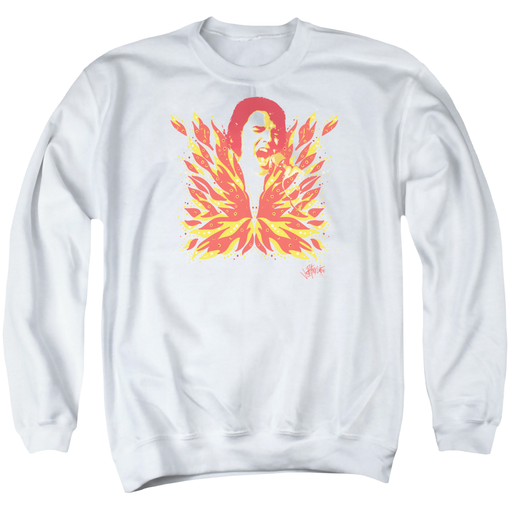 Elvis Presley His Latest Flame - Men's Crewneck Sweatshirt Men's Crewneck Sweatshirt Elvis Presley