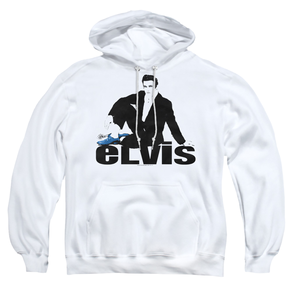 Elvis Presley Blue Suede - Pullover Hoodie Pullover Hoodie Elvis Presley