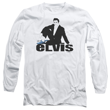 Elvis Presley Blue Suede - Men's Long Sleeve T-Shirt Men's Long Sleeve T-Shirt Elvis Presley