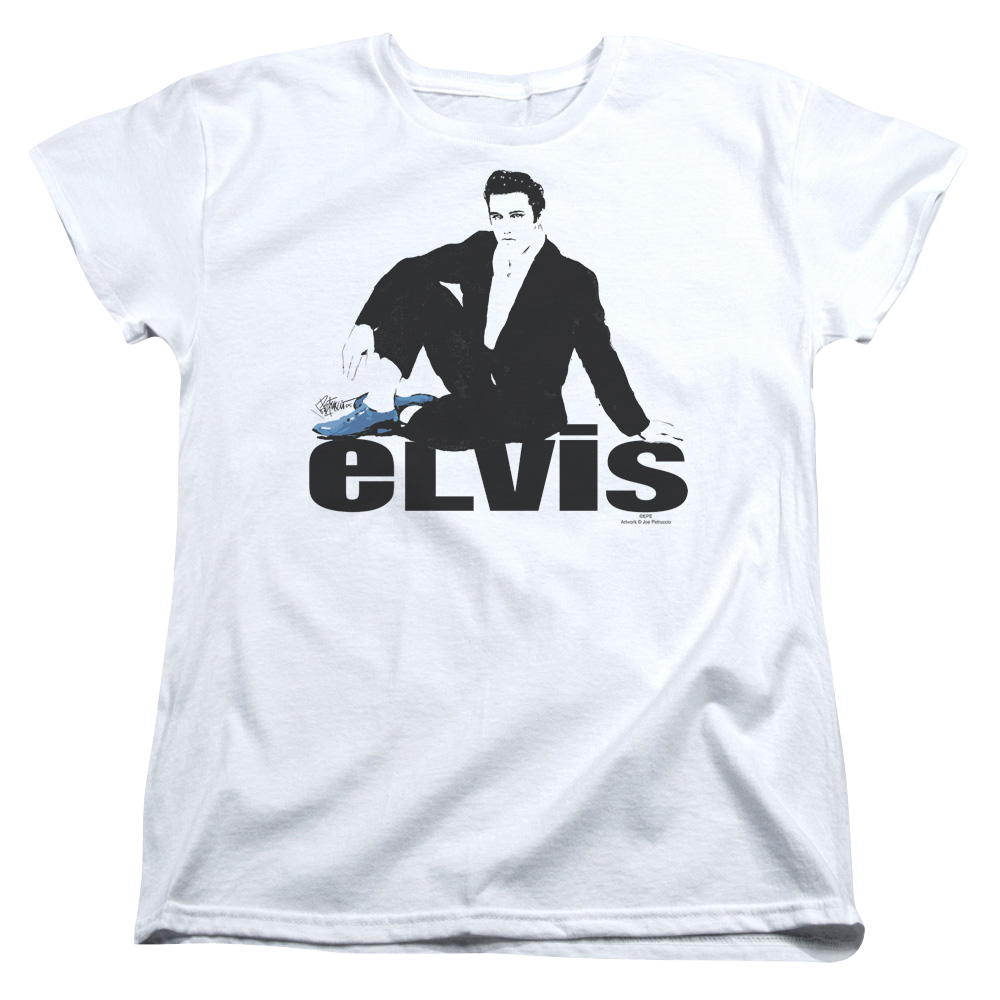 Elvis Presley Blue Suede - Women's T-Shirt Women's T-Shirt Elvis Presley