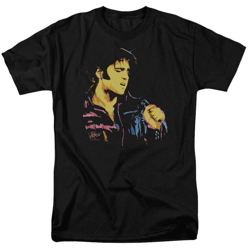 Elvis Presley Neon Elvis - Men's Regular Fit T-Shirt Men's Regular Fit T-Shirt Elvis Presley