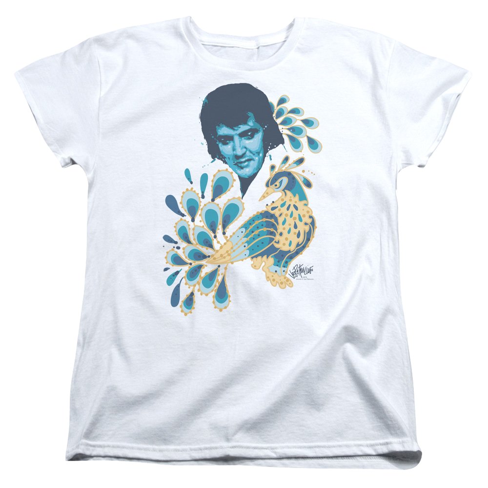 Elvis Presley Peacock - Women's T-Shirt Women's T-Shirt Elvis Presley