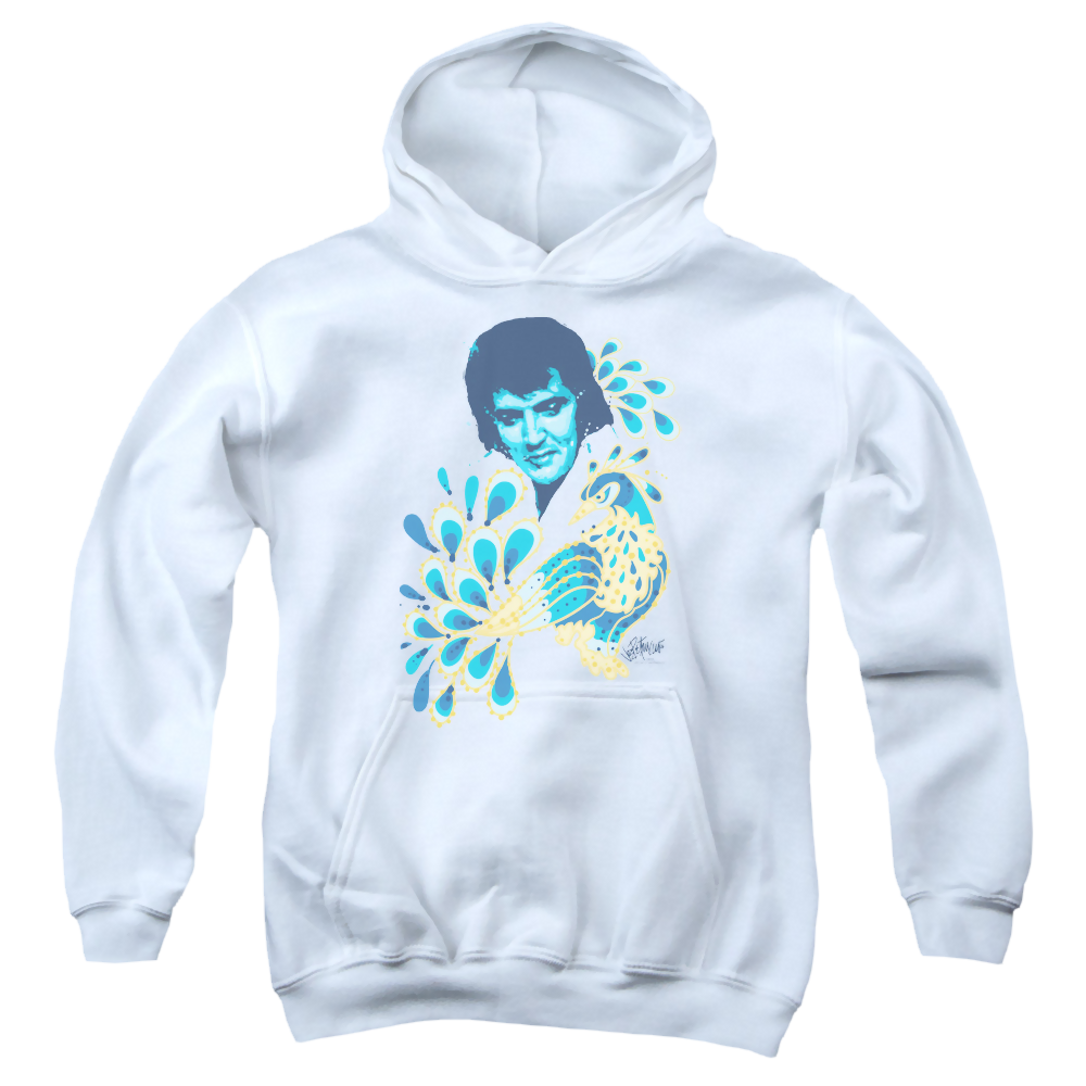 Elvis Presley Peacock - Youth Hoodie (Ages 8-12) Youth Hoodie (Ages 8-12) Elvis Presley