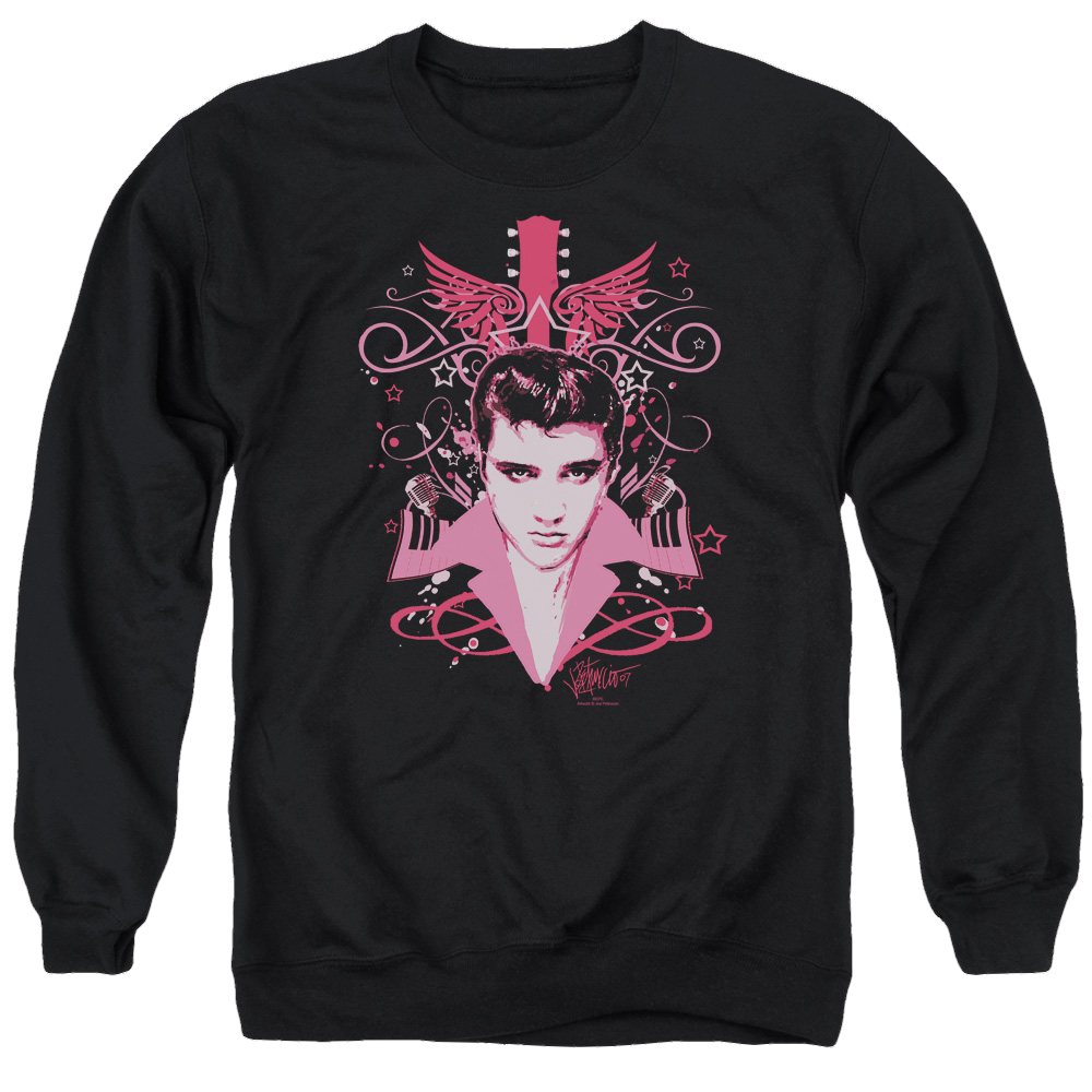 Elvis Presley Lets Face It - Men's Crewneck Sweatshirt Men's Crewneck Sweatshirt Elvis Presley