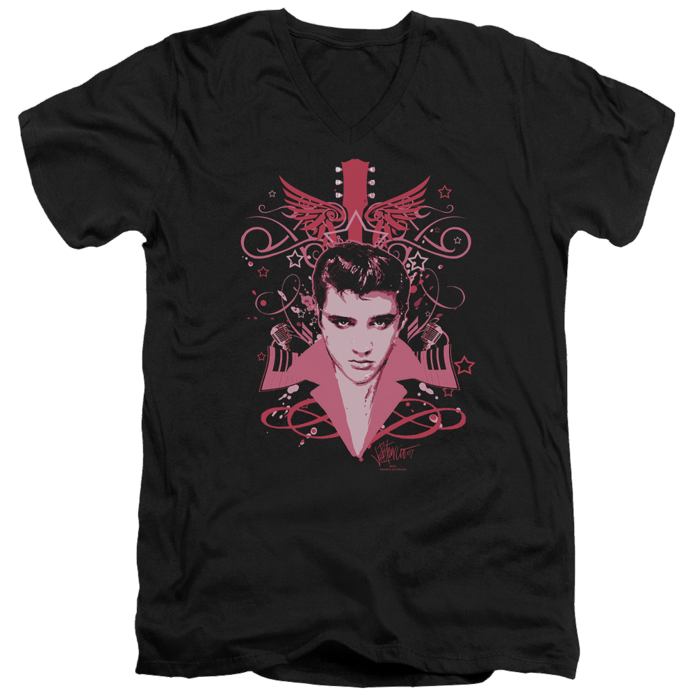 Elvis Presley Lets Face It - Men's V-Neck T-Shirt Men's V-Neck T-Shirt Elvis Presley