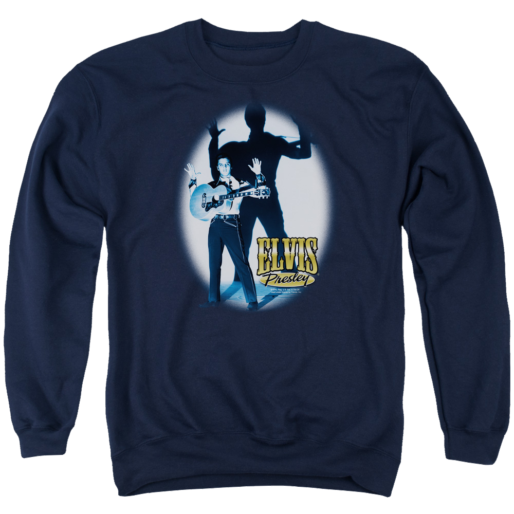 Elvis Presley Hands Up - Men's Crewneck Sweatshirt Men's Crewneck Sweatshirt Elvis Presley