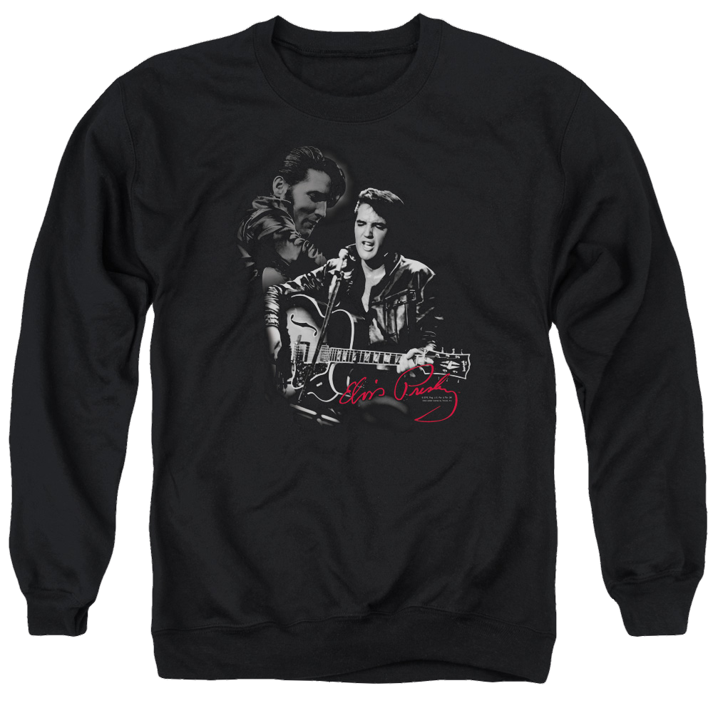 Elvis Presley Show Stopper - Men's Crewneck Sweatshirt Men's Crewneck Sweatshirt Elvis Presley