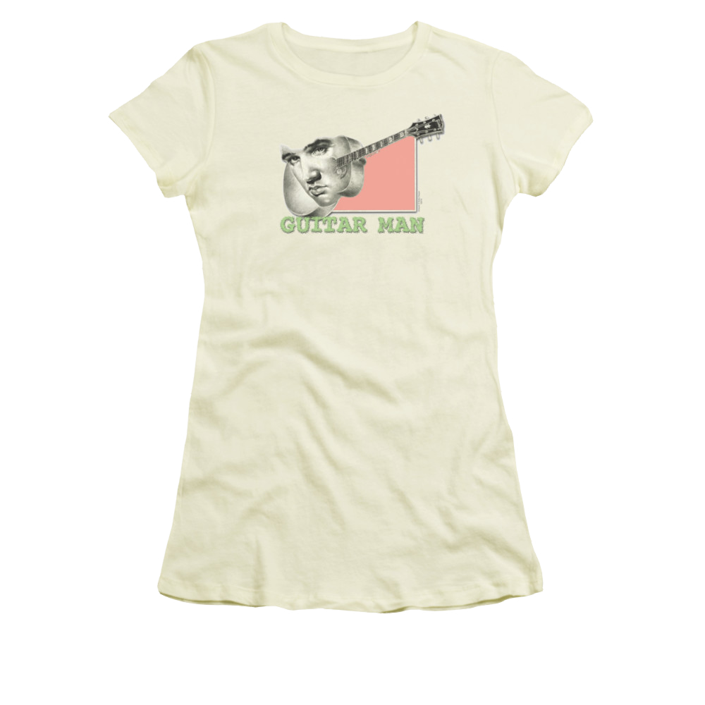 Elvis Presley Guitar Man - Juniors T-Shirt Juniors T-Shirt Elvis Presley
