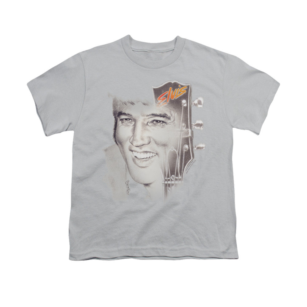 Elvis Presley Smile 2 - Youth T-Shirt (Ages 8-12) Youth T-Shirt (Ages 8-12) Elvis Presley