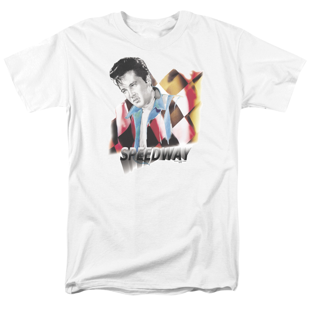 Elvis Presley Speedway - Men's Regular Fit T-Shirt Men's Regular Fit T-Shirt Elvis Presley