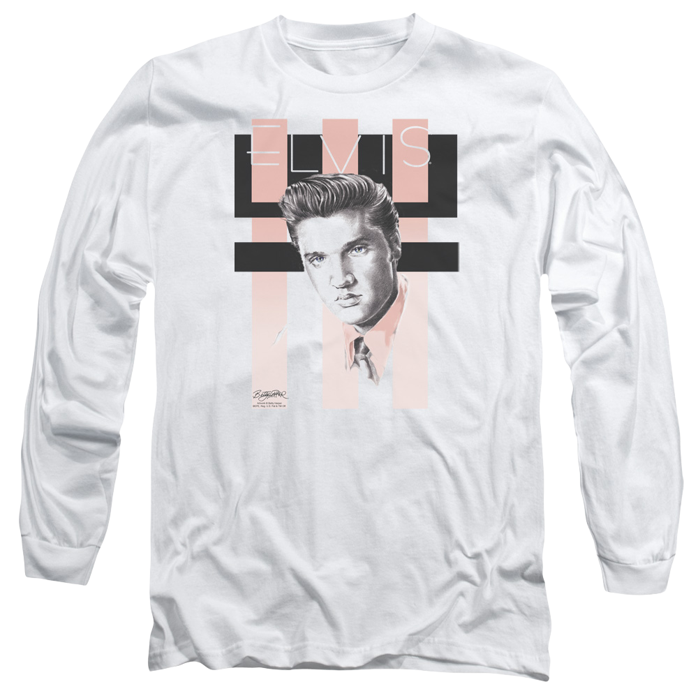 Elvis Presley Retro - Men's Long Sleeve T-Shirt Men's Long Sleeve T-Shirt Elvis Presley