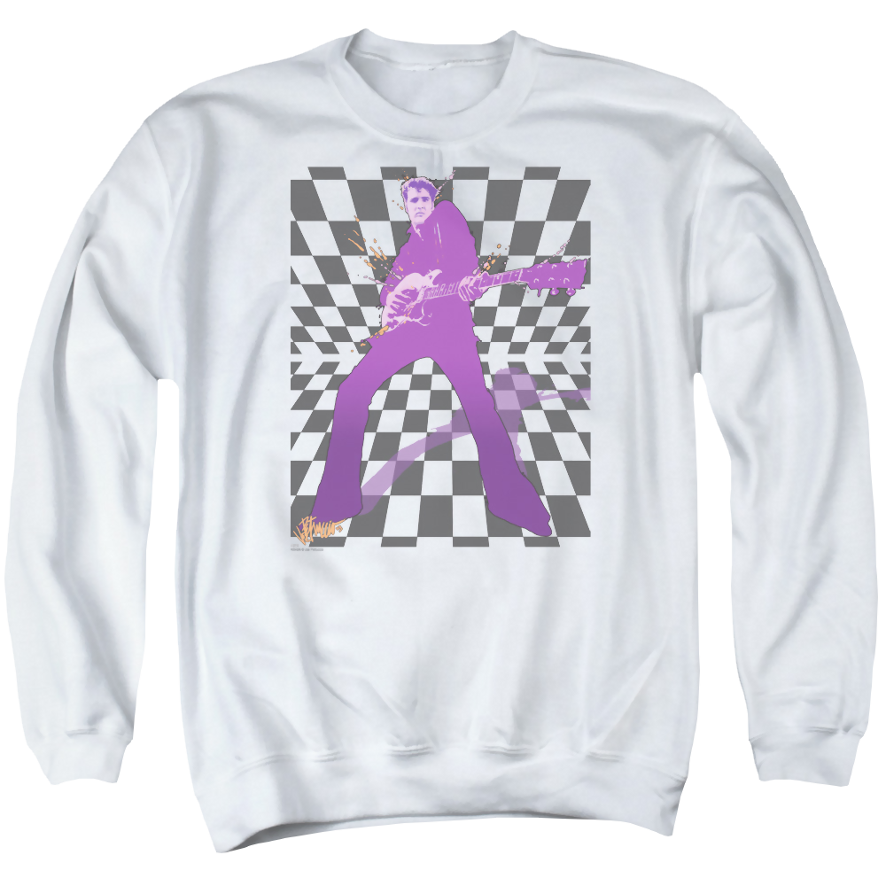 Elvis Presley Lets Rock - Men's Crewneck Sweatshirt Men's Crewneck Sweatshirt Elvis Presley