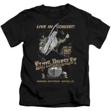 Elvis Presley Live In Buffalo - Kid's T-Shirt (Ages 4-7) Kid's T-Shirt (Ages 4-7) Elvis Presley