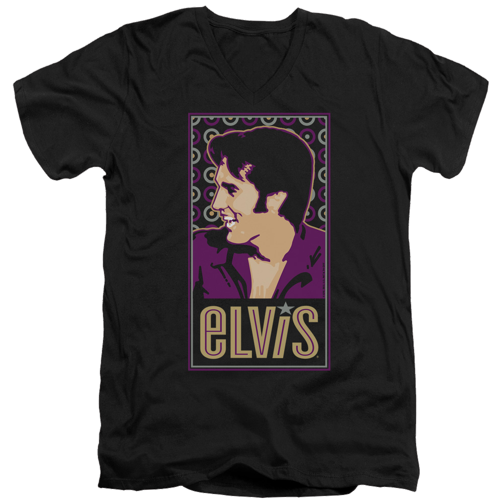 Elvis Presley Elvis Is - Men's V-Neck T-Shirt Men's V-Neck T-Shirt Elvis Presley