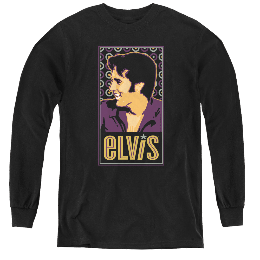 Elvis Presley Elvis Is - Youth Long Sleeve T-Shirt Youth Long Sleeve T-Shirt Elvis Presley