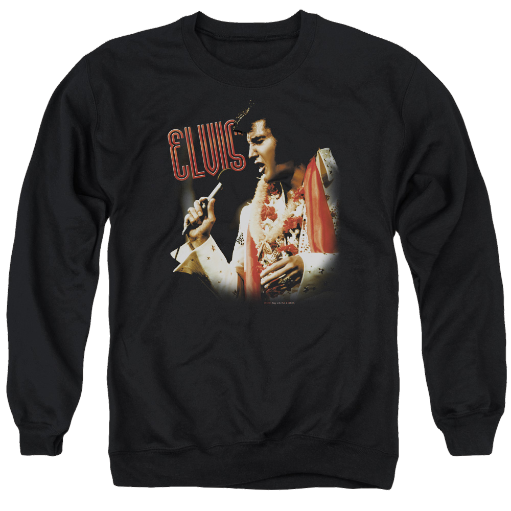 Elvis Presley Soulful - Men's Crewneck Sweatshirt Men's Crewneck Sweatshirt Elvis Presley