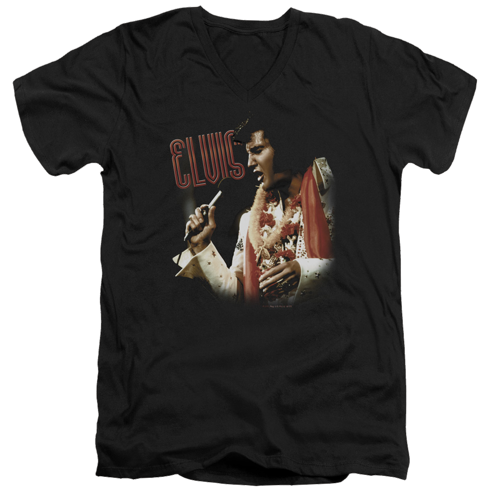 Elvis Presley Soulful - Men's V-Neck T-Shirt Men's V-Neck T-Shirt Elvis Presley