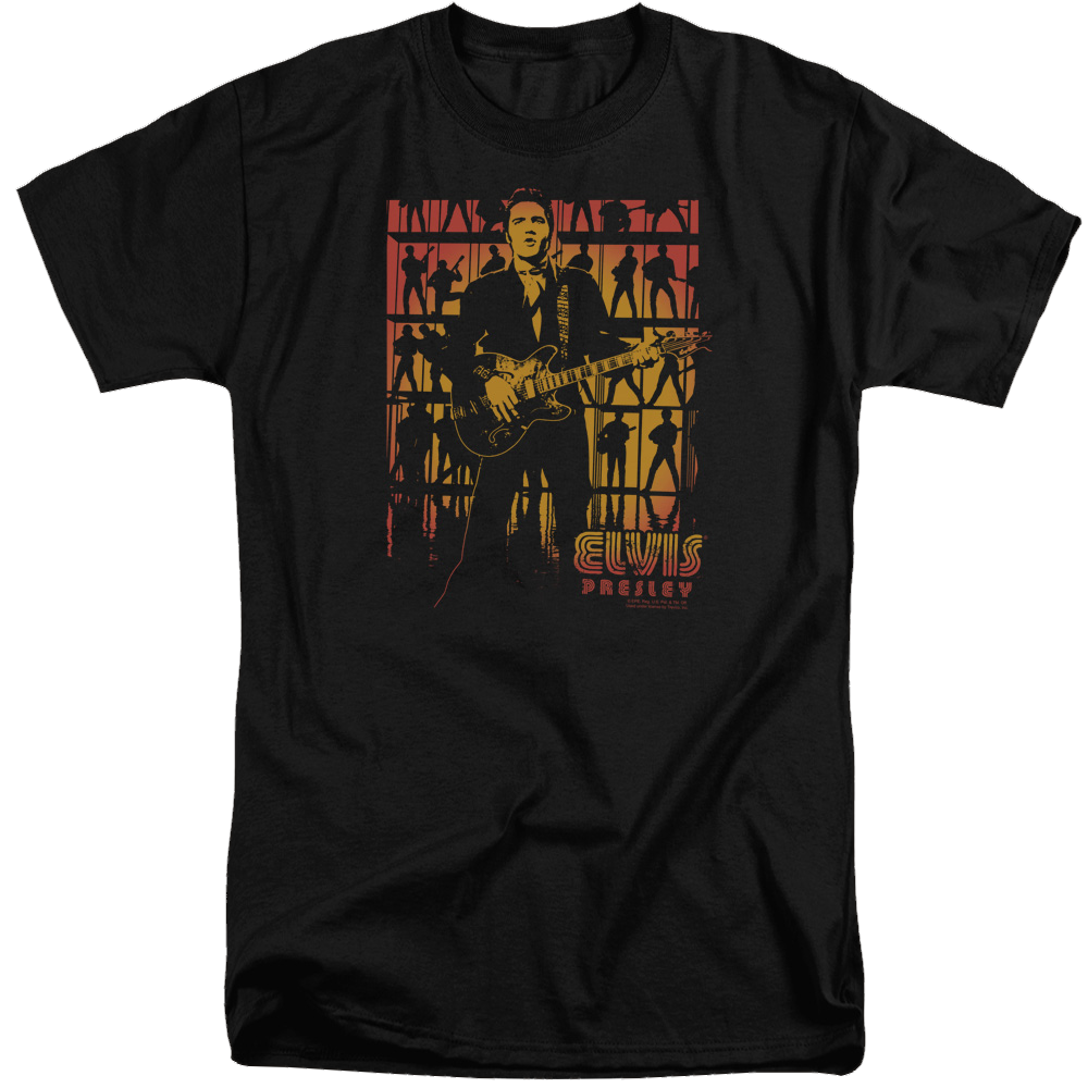 Elvis Presley Comeback Spotlight - Men's Tall Fit T-Shirt Men's Tall Fit T-Shirt Elvis Presley