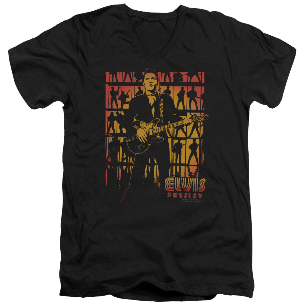Elvis Presley Comeback Spotlight - Men's V-Neck T-Shirt Men's V-Neck T-Shirt Elvis Presley