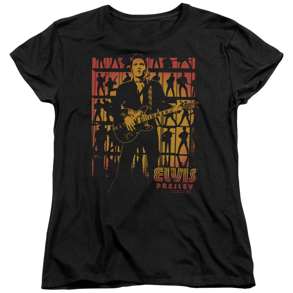 Elvis Presley Comeback Spotlight - Women's T-Shirt Women's T-Shirt Elvis Presley