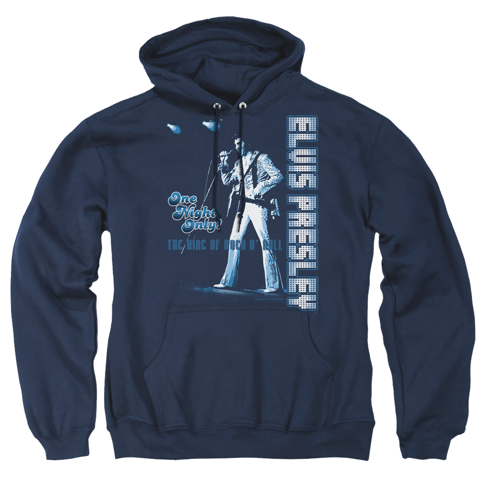 Elvis Presley One Night Only - Pullover Hoodie Pullover Hoodie Elvis Presley