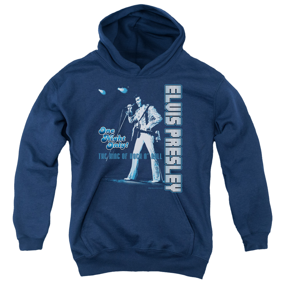 Elvis Presley One Night Only - Youth Hoodie (Ages 8-12) Youth Hoodie (Ages 8-12) Elvis Presley