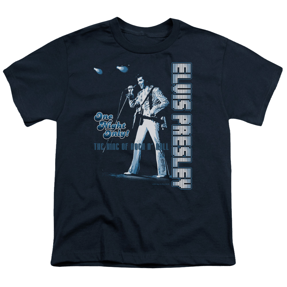 Elvis Presley One Night Only - Youth T-Shirt (Ages 8-12) Youth T-Shirt (Ages 8-12) Elvis Presley