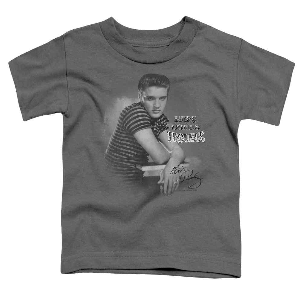 Elvis Presley Trouble - Kid's T-Shirt (Ages 4-7) Kid's T-Shirt (Ages 4-7) Elvis Presley