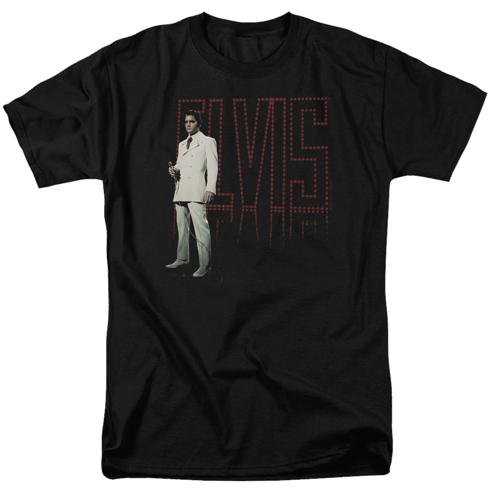 Elvis Presley White Suit - Men's Regular Fit T-Shirt Men's Regular Fit T-Shirt Elvis Presley