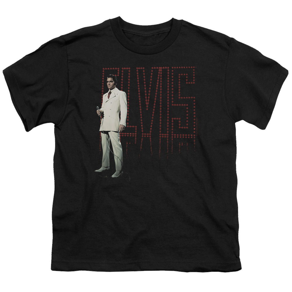 Elvis Presley White Suit - Youth T-Shirt (Ages 8-12) Youth T-Shirt (Ages 8-12) Elvis Presley