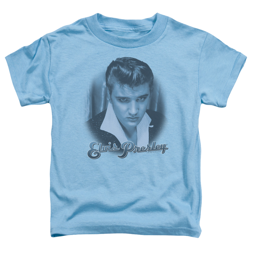 Elvis Presley Blue Suede Fade - Kid's T-Shirt (Ages 4-7) Kid's T-Shirt (Ages 4-7) Elvis Presley