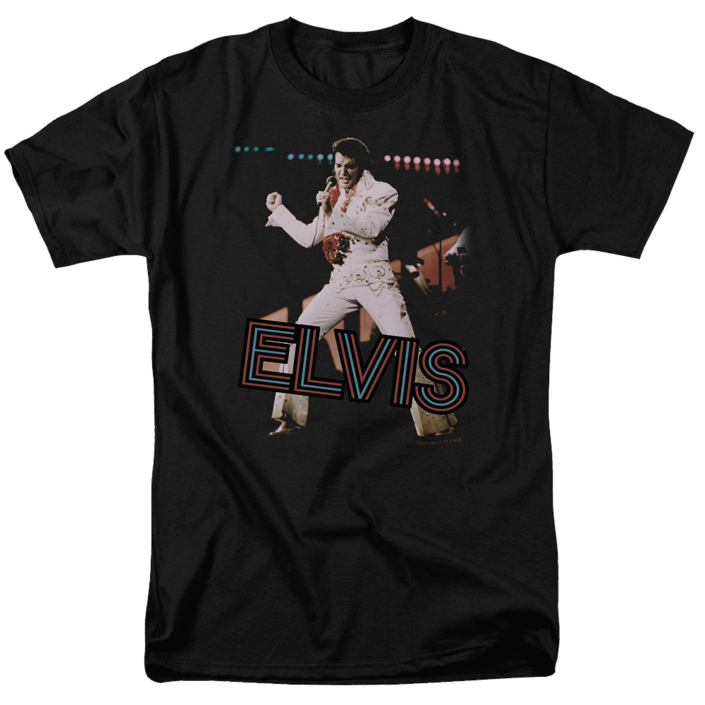 Elvis Presley Hit The Lights - Men's Regular Fit T-Shirt Men's Regular Fit T-Shirt Elvis Presley
